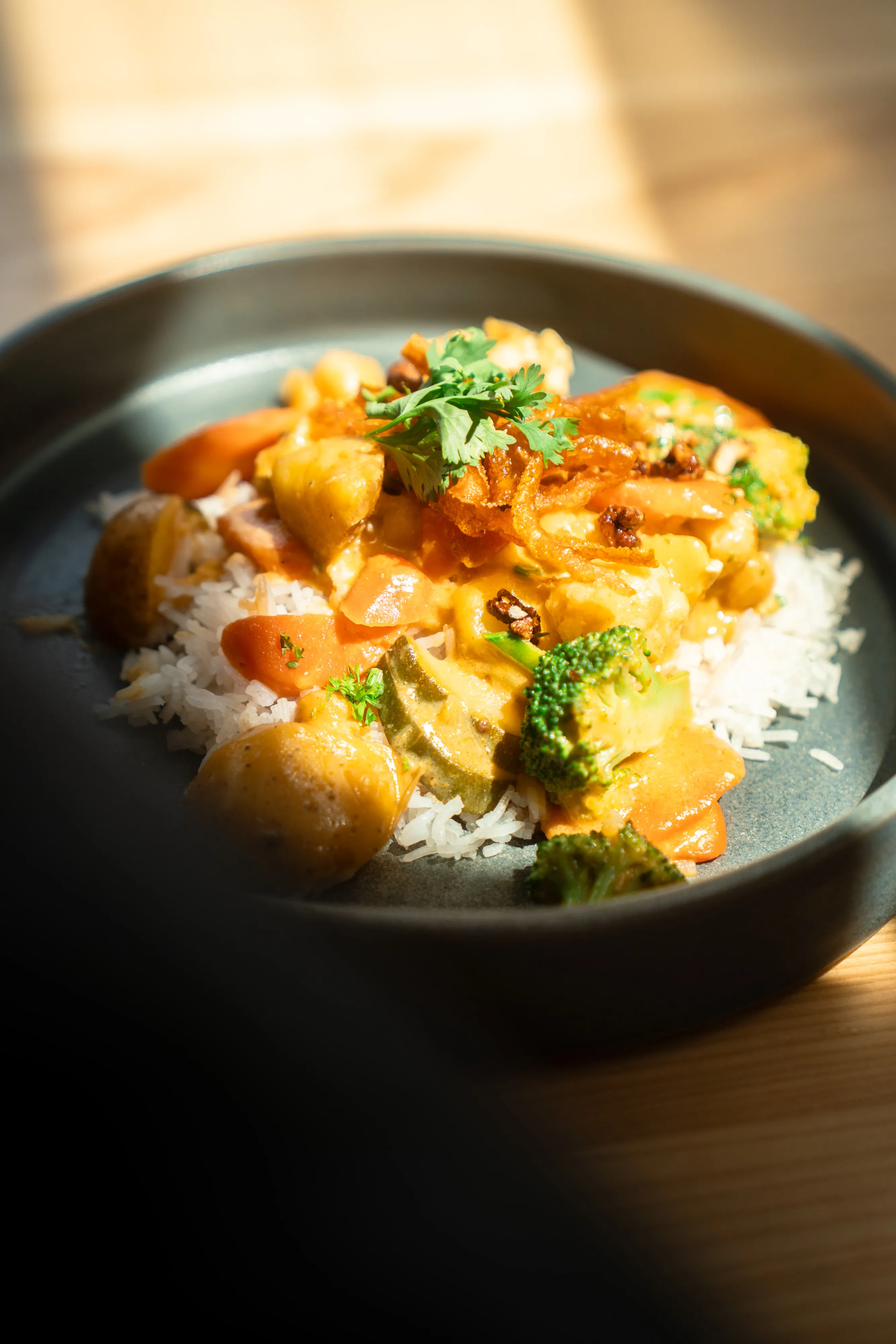 Hearty curry dish reflecting the heritage of Heringer Millen